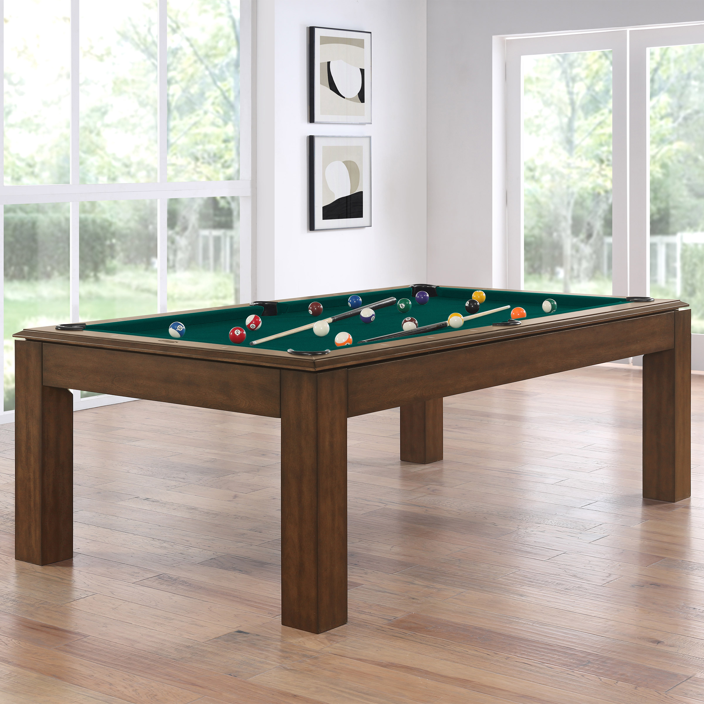 Centerville 7’ Pool Table with Dining Top