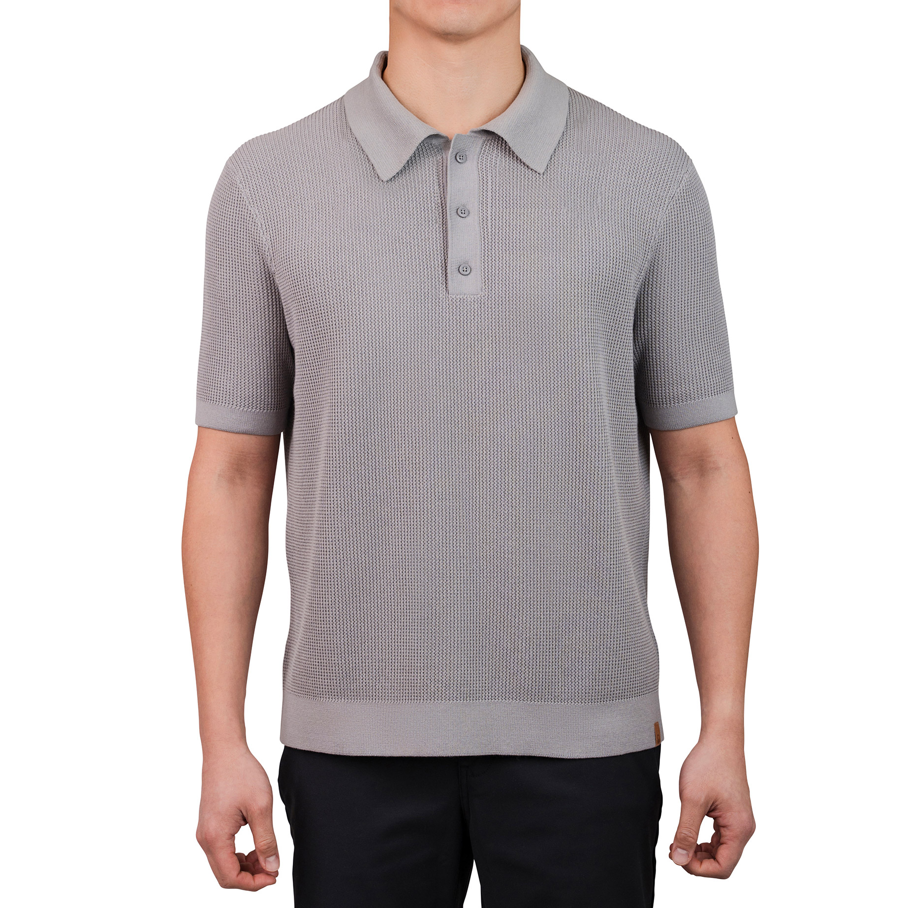 United Colors of Benetton Men's Short Sleeve Polo Sweater