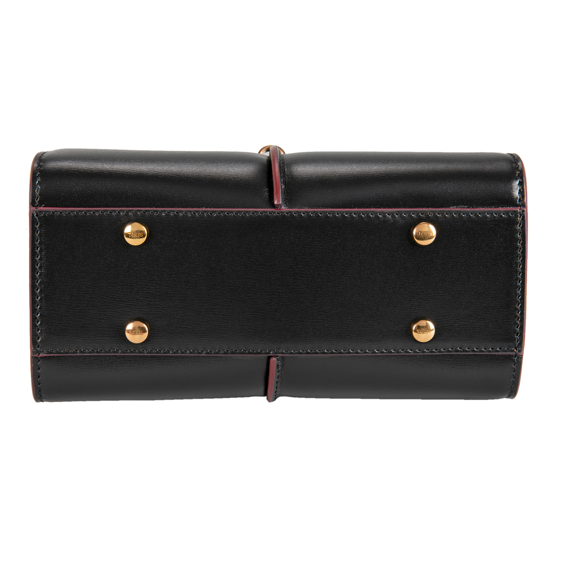 Tods Mini Leather Handbag, Black | Costco