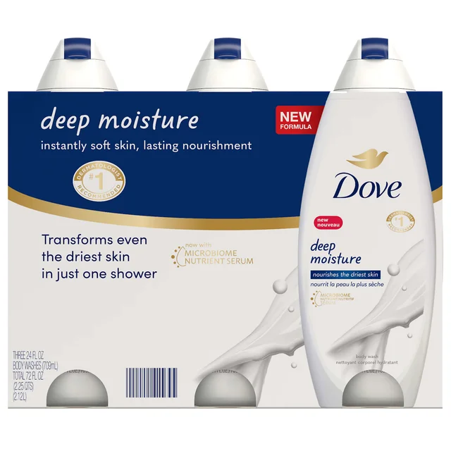 DOVE BODYWASH REG 3PK 24Z L56 CU38 P224