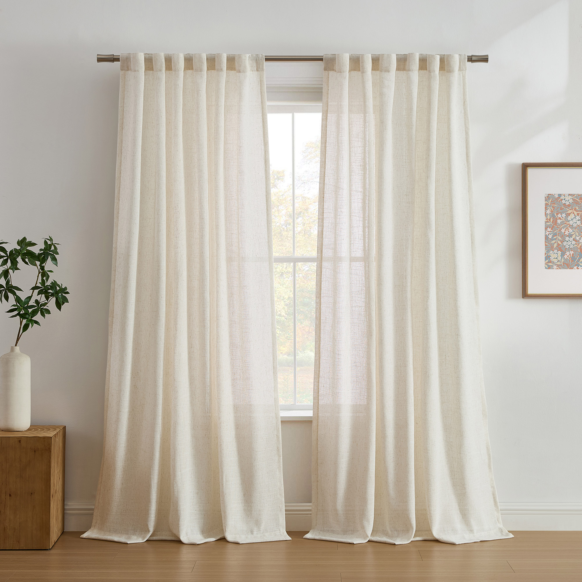 Light Filtering Curtains  2-piece