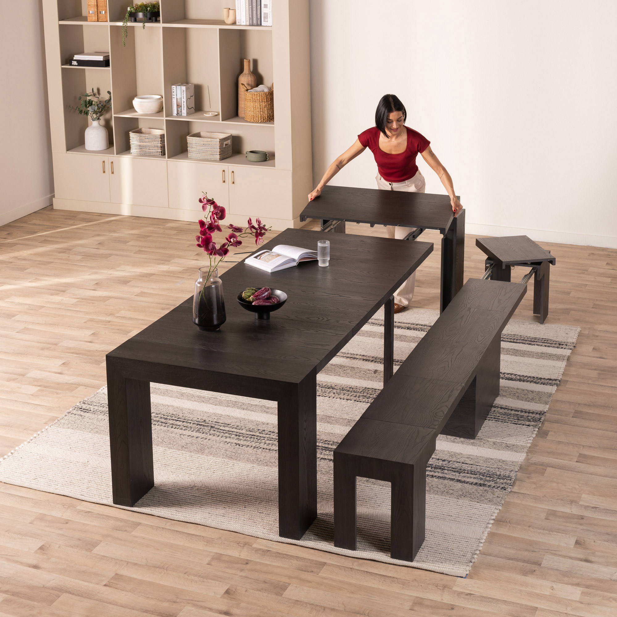 Transformer Table with Bench