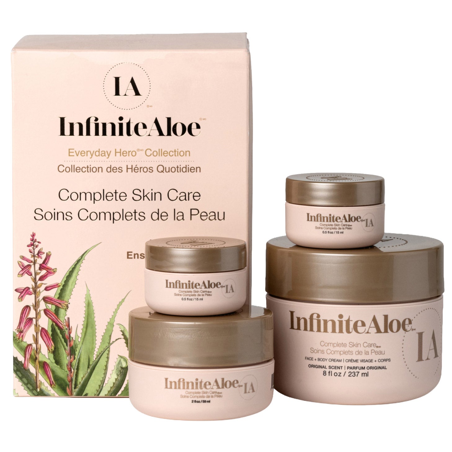 InfiniteAloe Complete 4-piece Introductory Set | Costco