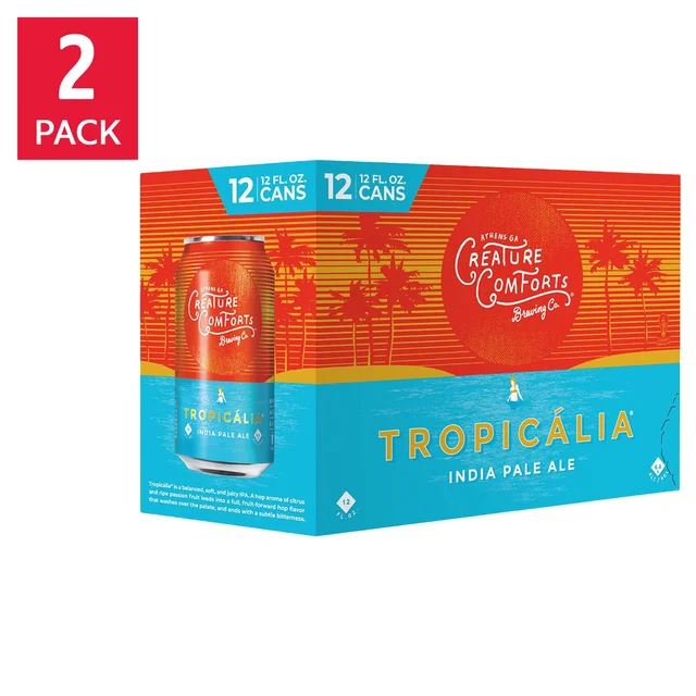 CREATURE COMFORTS TROPICALIA PALE ALE 24/12 OZ CANS