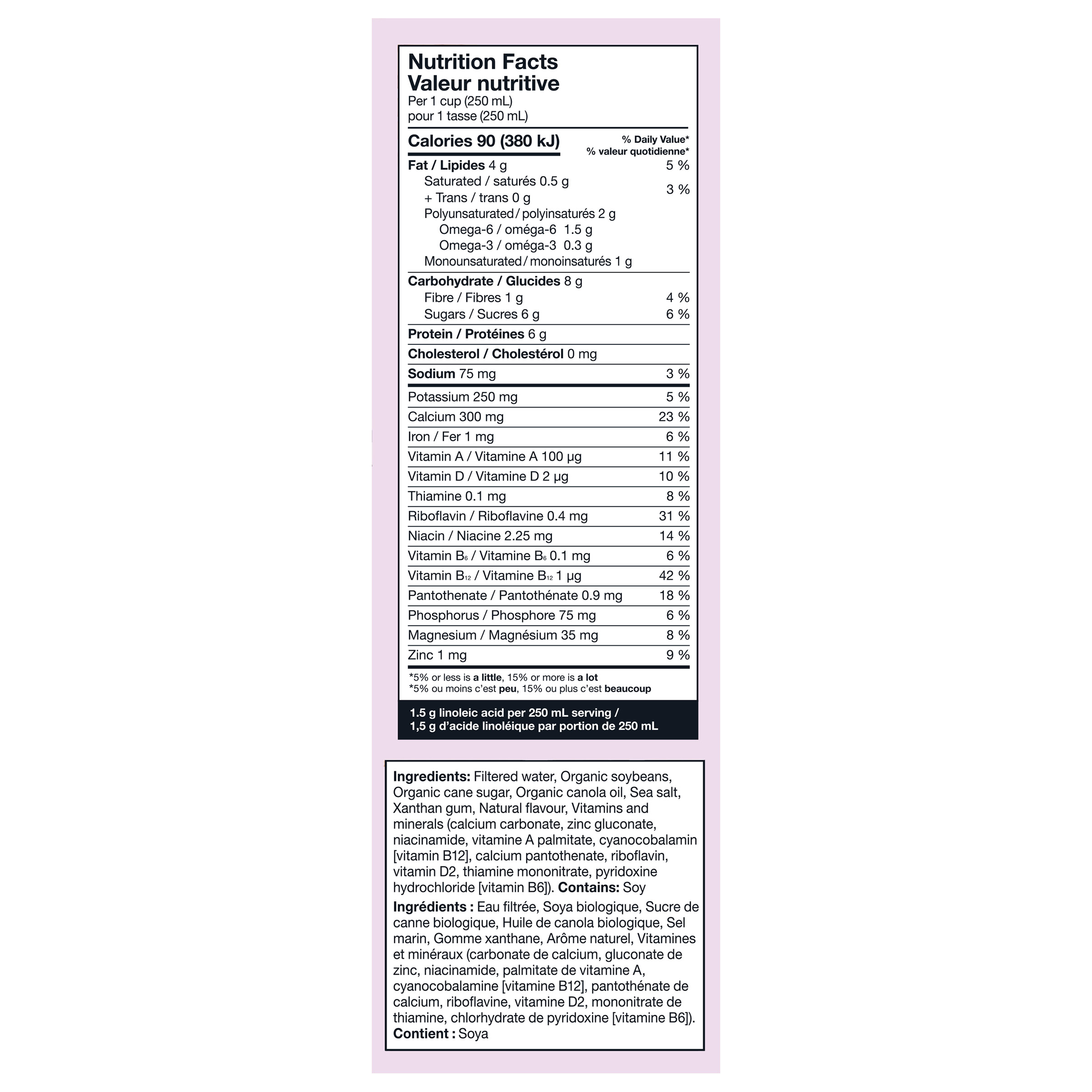 Kirkland Signature Organic Soy Beverage, 946 mL, 6-count | Costco