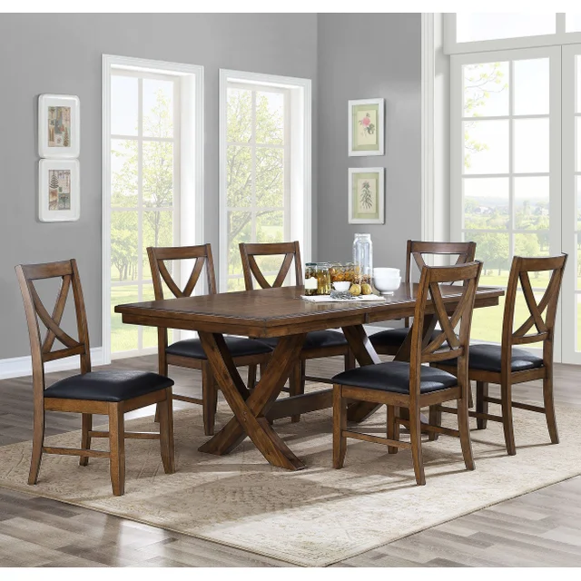 BAYSIDE FURNISHINGS 7PC DINING SET
