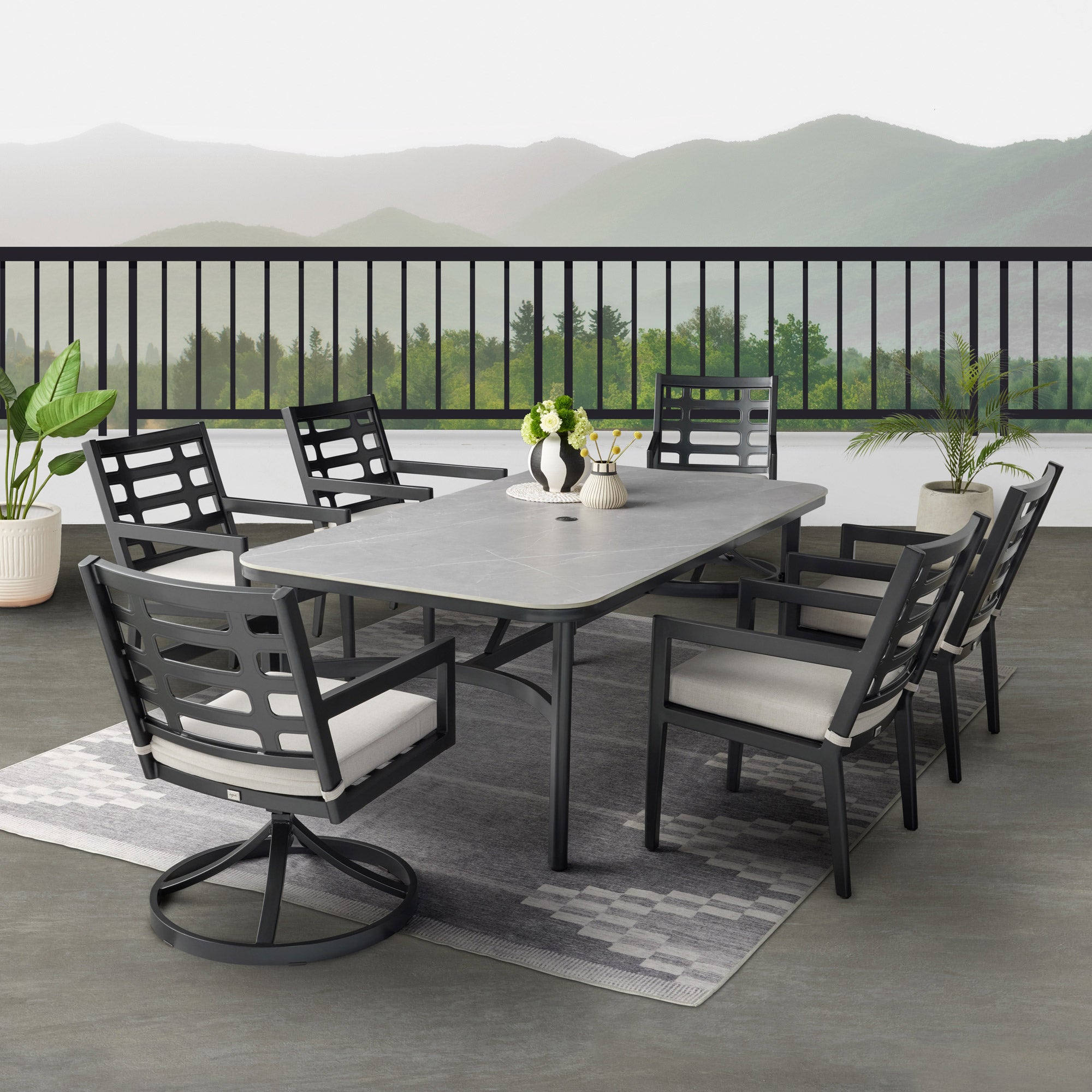 Agio Formia 7-piece Outdoor Patio Dining Set | Costco