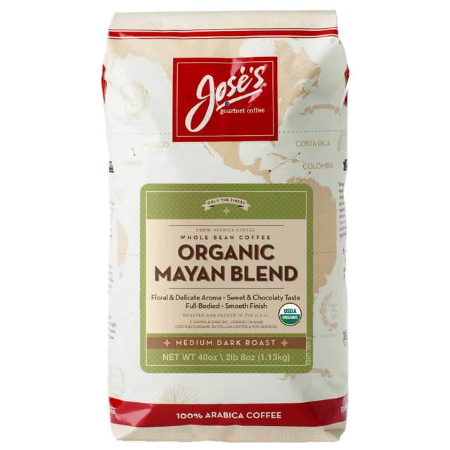 JOSE'S ORGANIC MAYAN COFFEE 2.5 LB