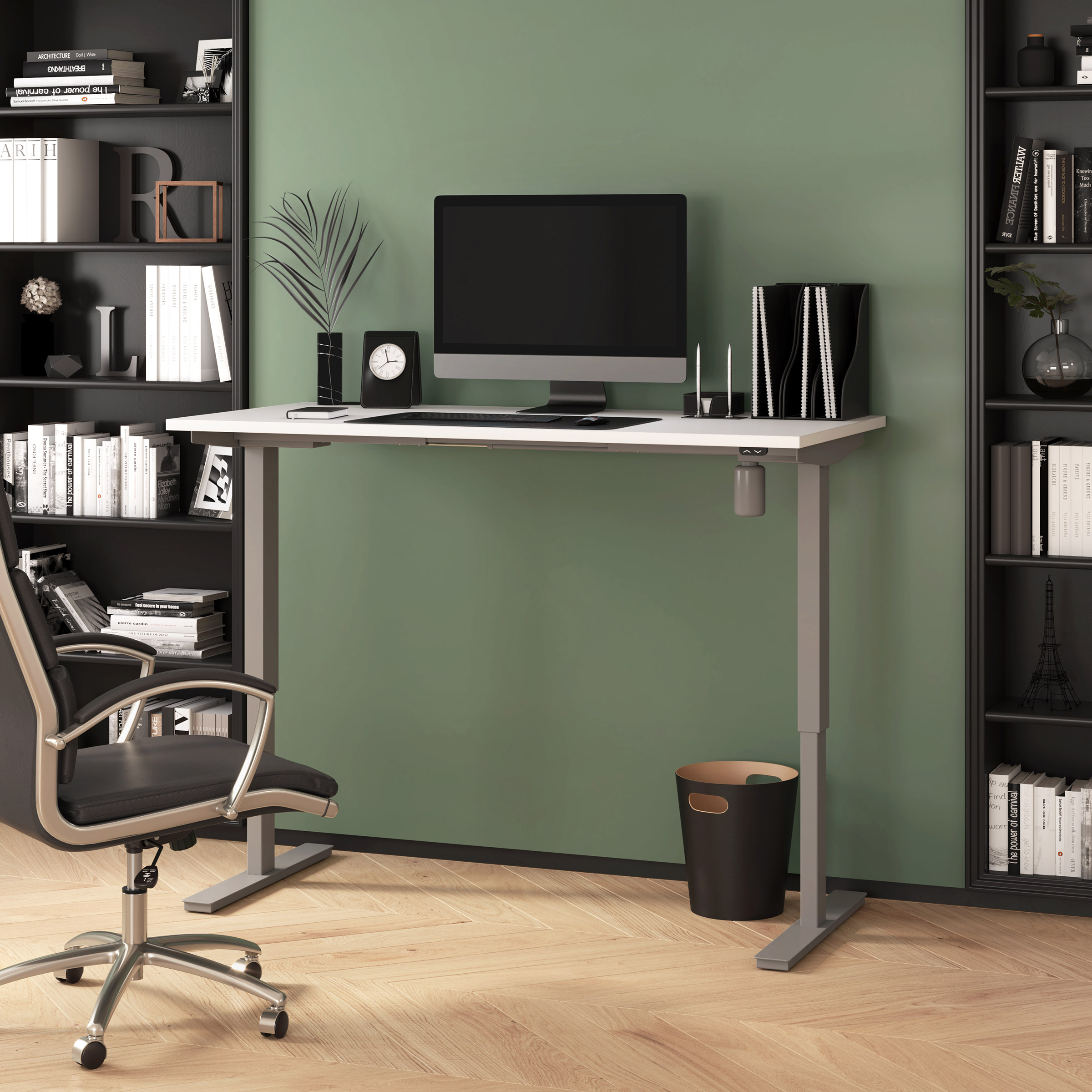 Bestar Upstand 30" x 60" Adjustable Height Desk