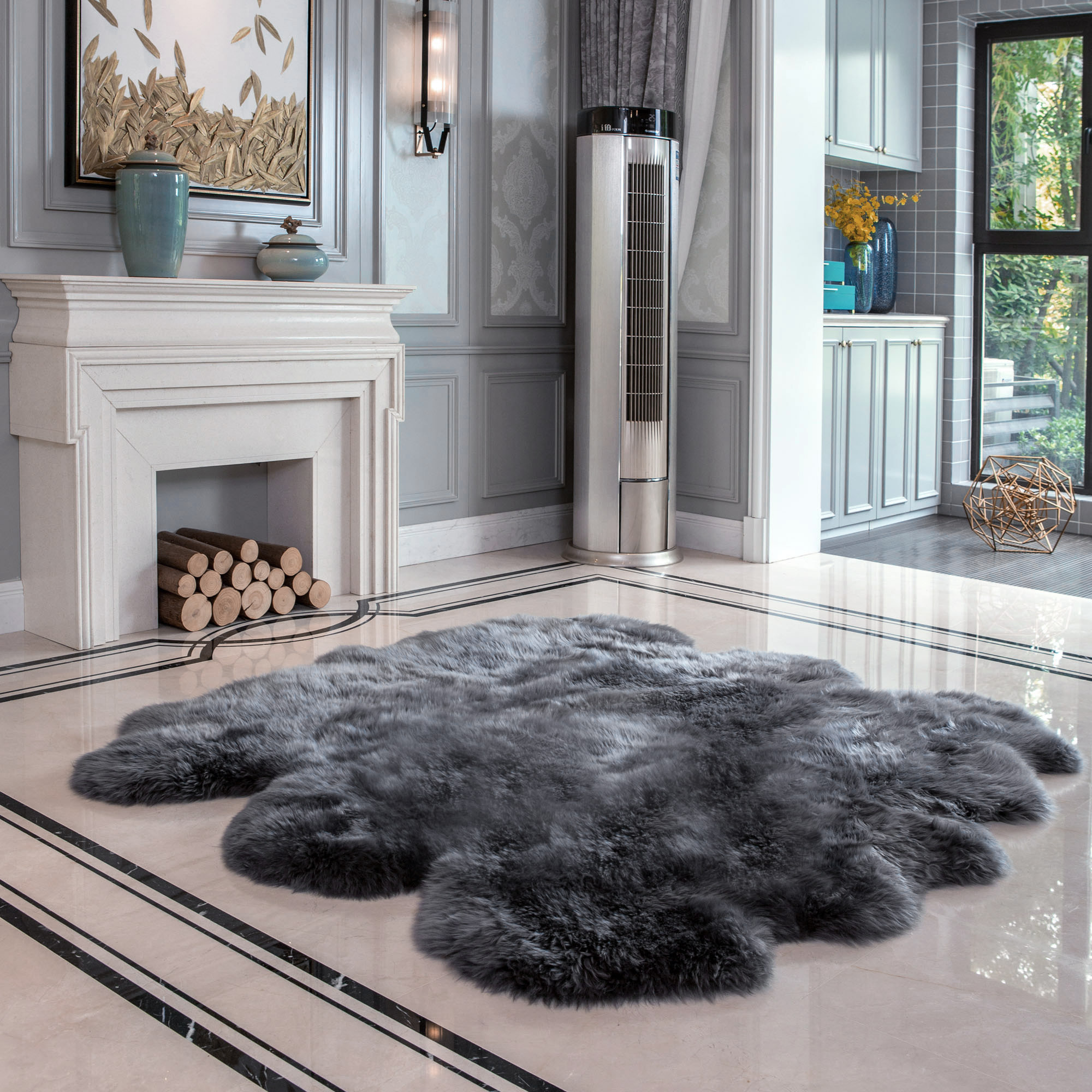 コストコ ムートンラグ シープスキン100% Sexto Sheepskin Rug | Costco