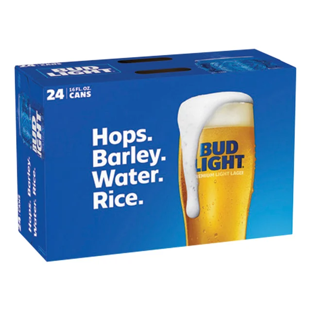 Anheuser Busch Bud Light, 16 fl oz, 24-count