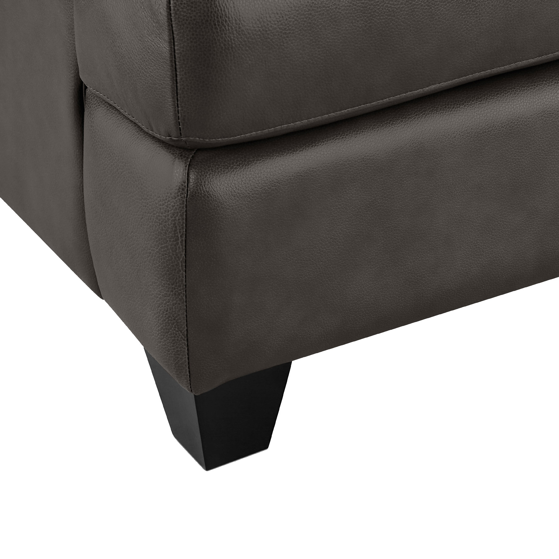 Merona 2-piece Leather Sofa and Loveseat Set | Costco