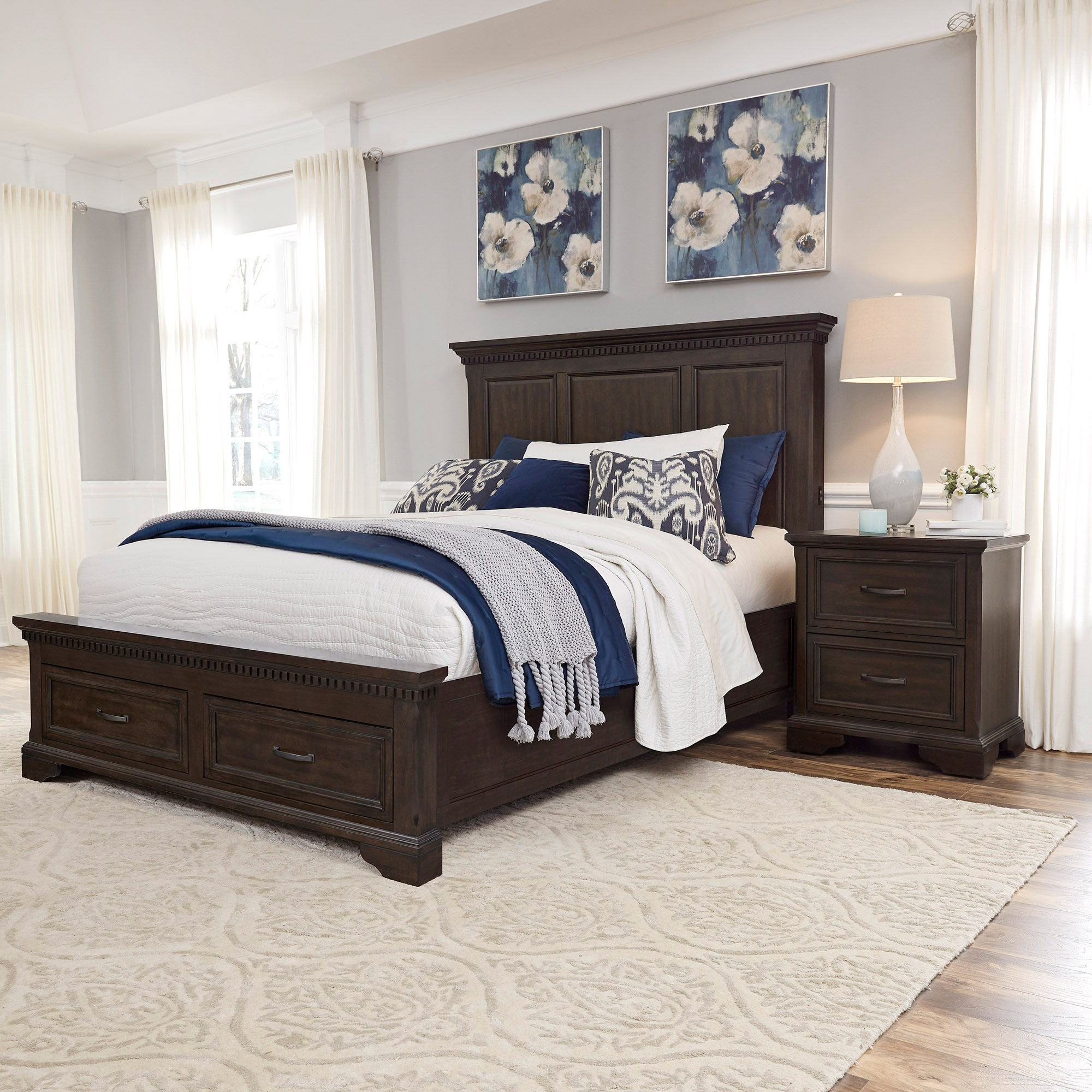 Nikos Queen Storage Bed | Costco