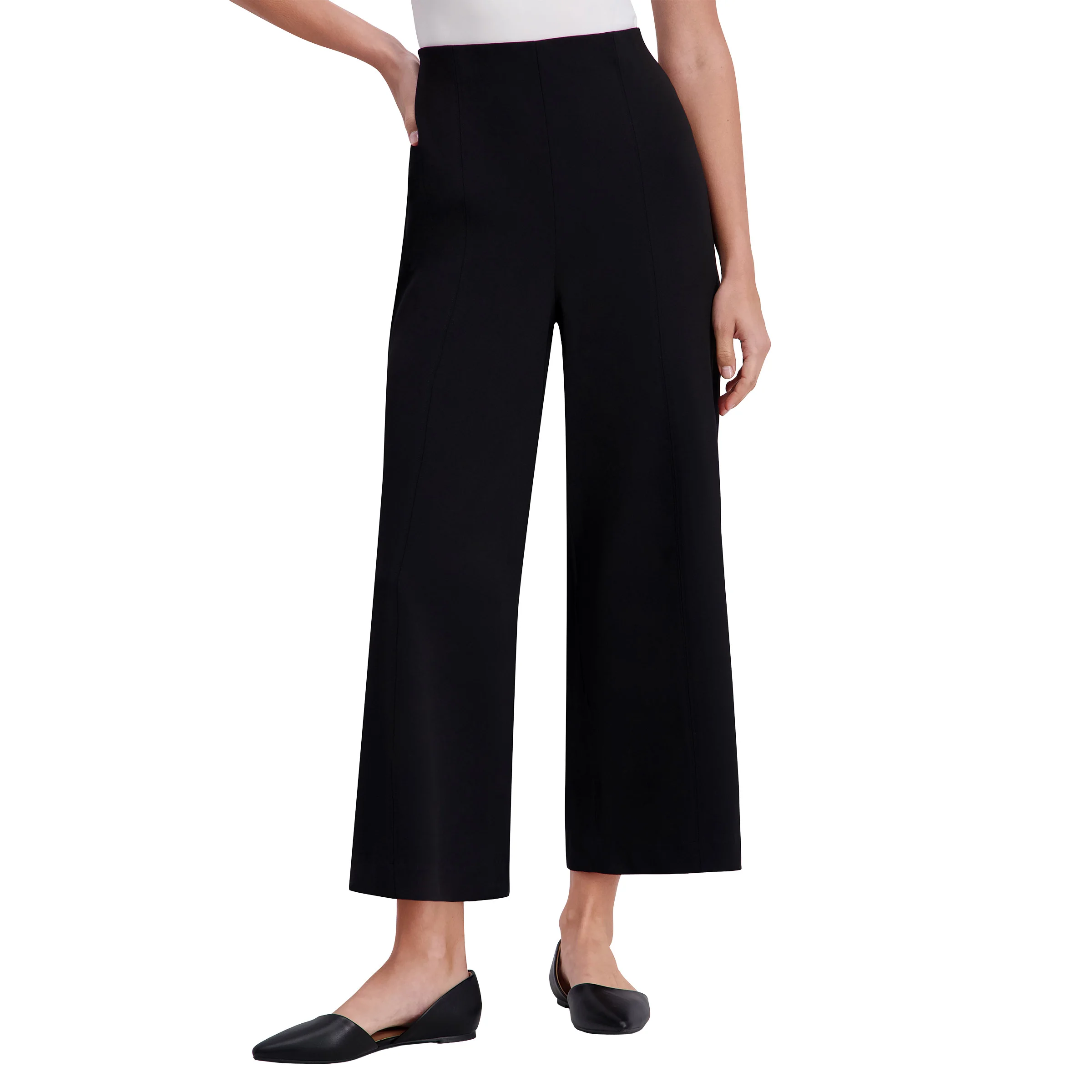 Kenneth Cole Women's Wide Leg Crop Pant | Costco