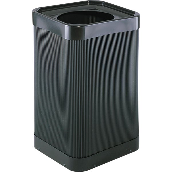 At-Your-Disposal Top-Open Receptacle, 38 gal, Polyethylene, Black At-Your-Disposal Top-Open Receptacle, 38 gal, Polyethylene, Black