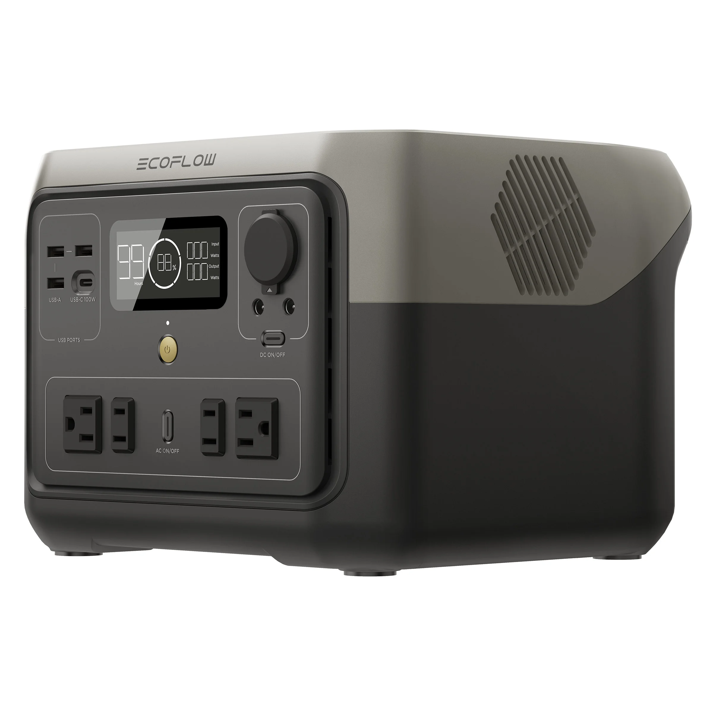 【新品未使用】 EcoFlow  2 Max 512Wh EcoFlow RIVER 2 MAX 512Wh Power Station | Costco