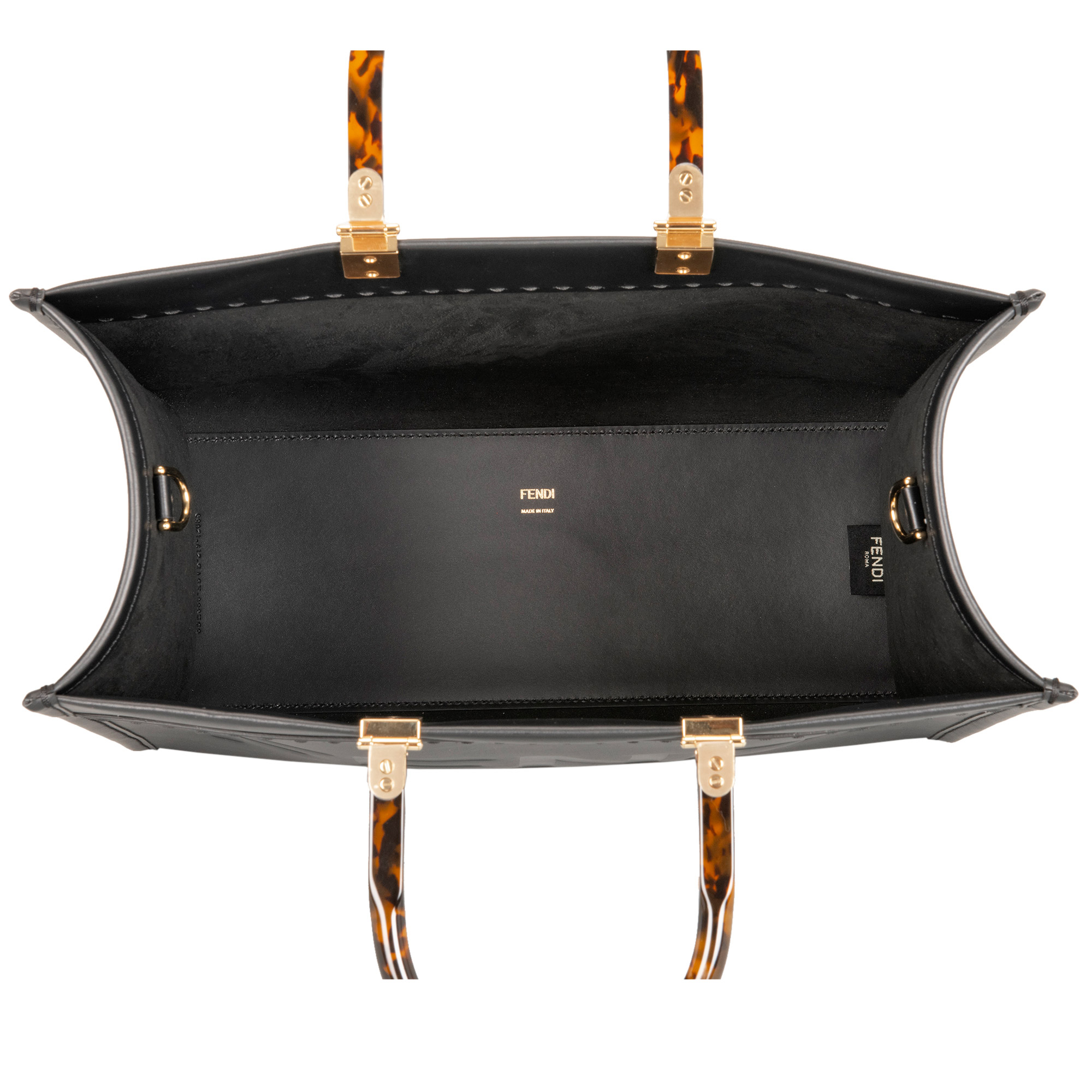 Fendi Sunshine Med Vit King Bag, Black | Costco