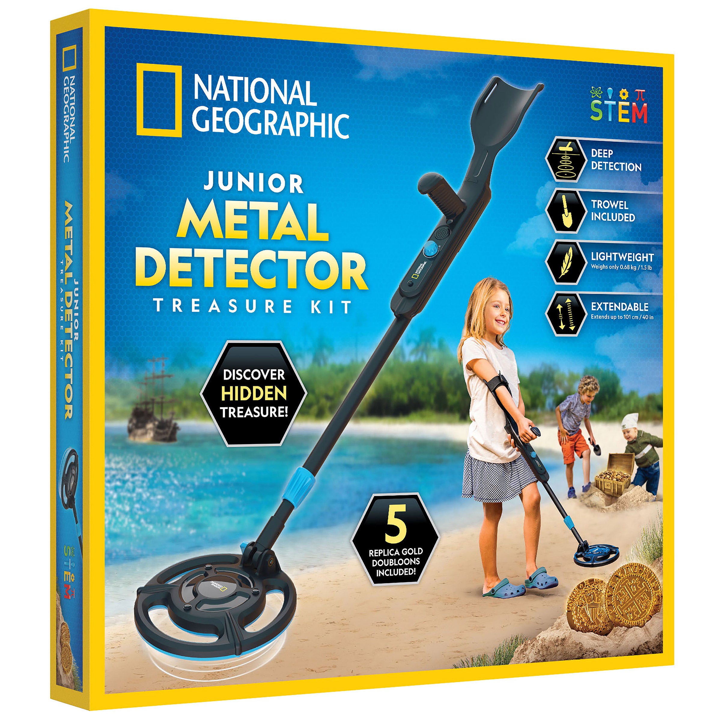 National Geographic Junior Metal Detector Treasure Kit | Costco