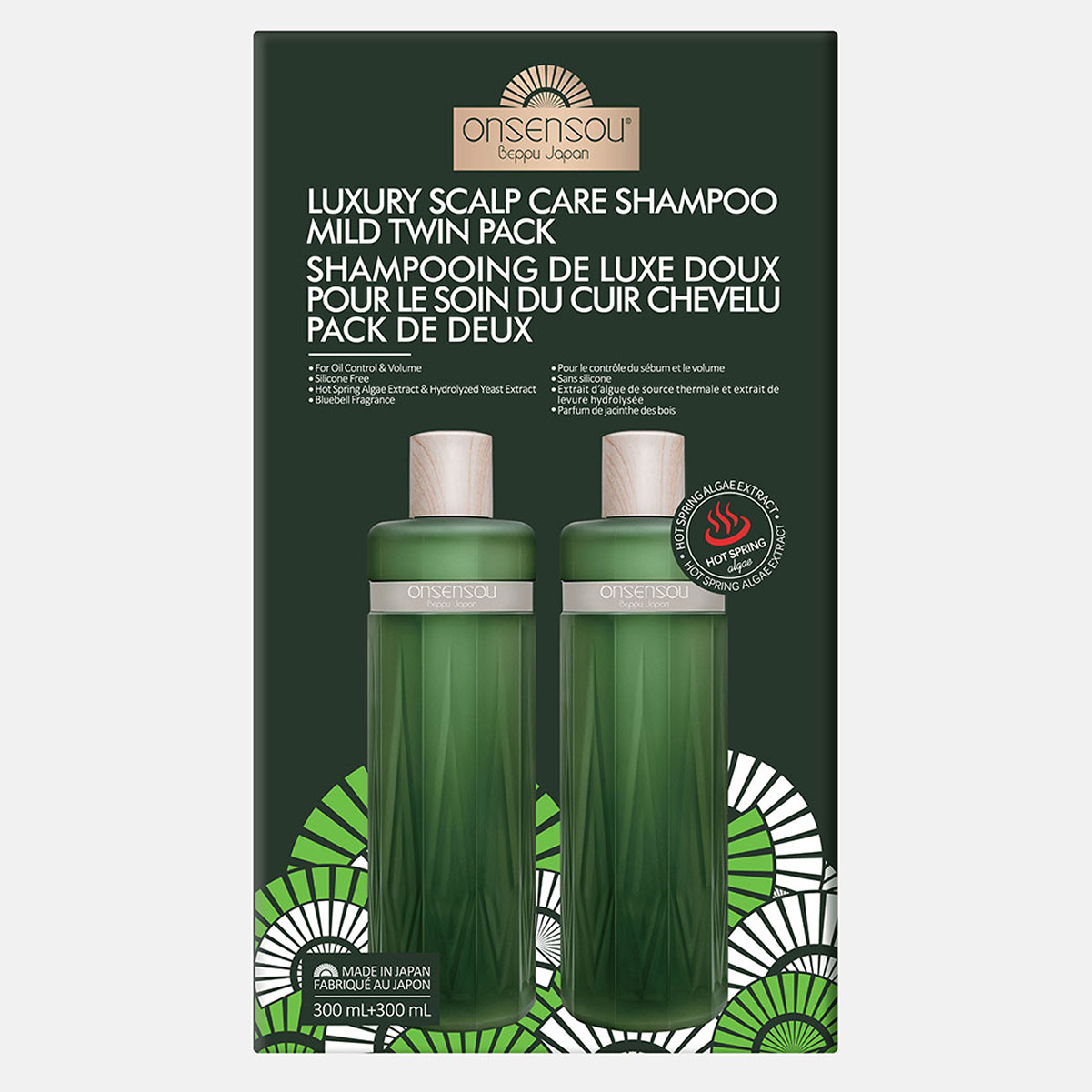 ONSENSOU Scalp Care Shampoo 2 x 300 mL