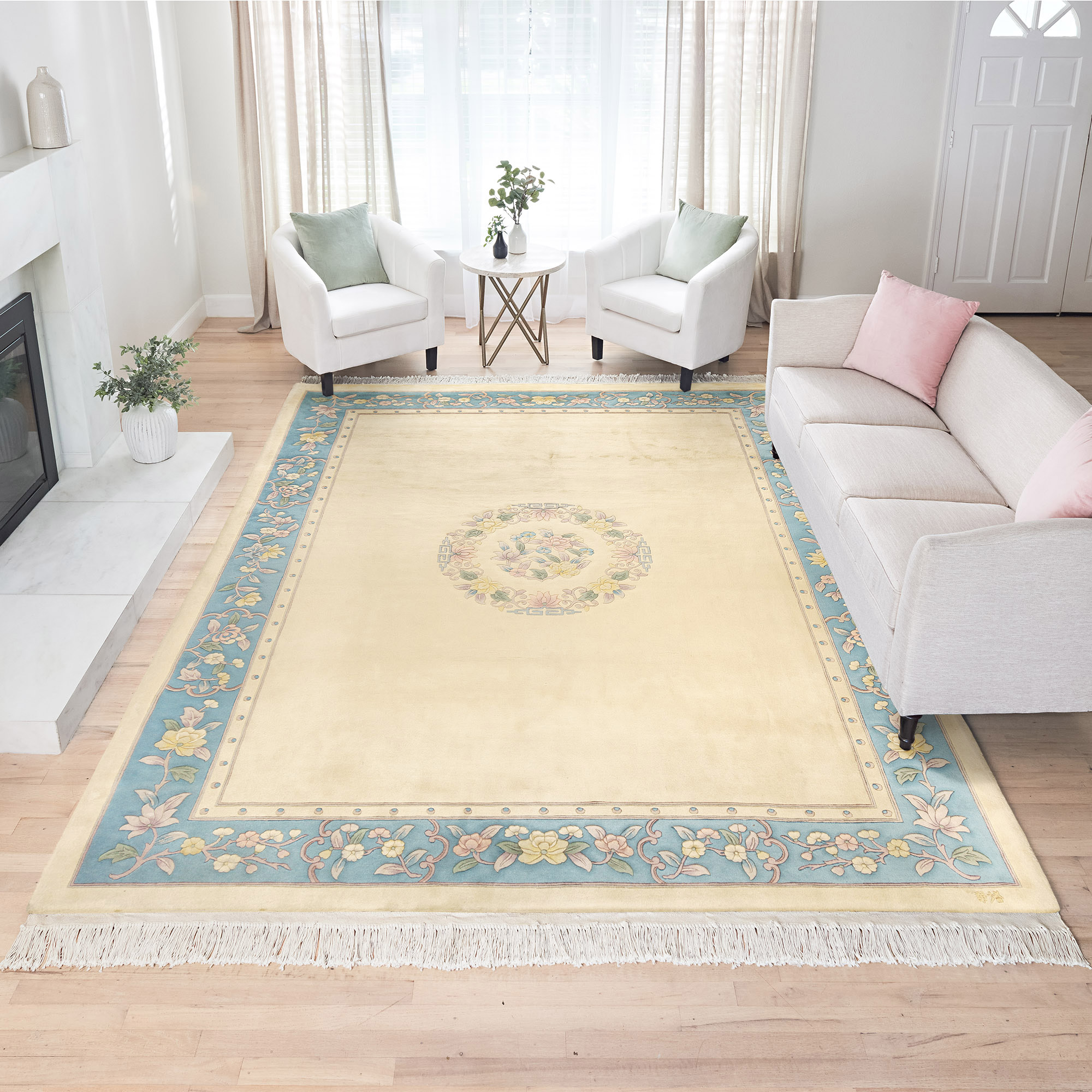 Pagoda Hand Knotted Rug Collection  Cannes