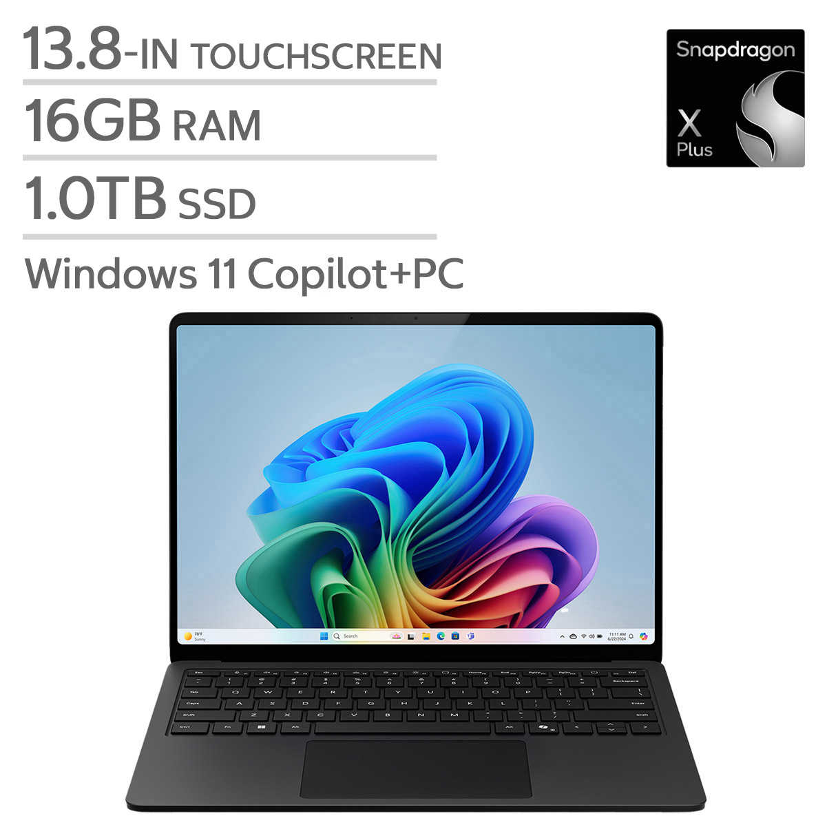 Microsoft Surface Copilot+ PC 13.8-in. Touchscreen Laptop