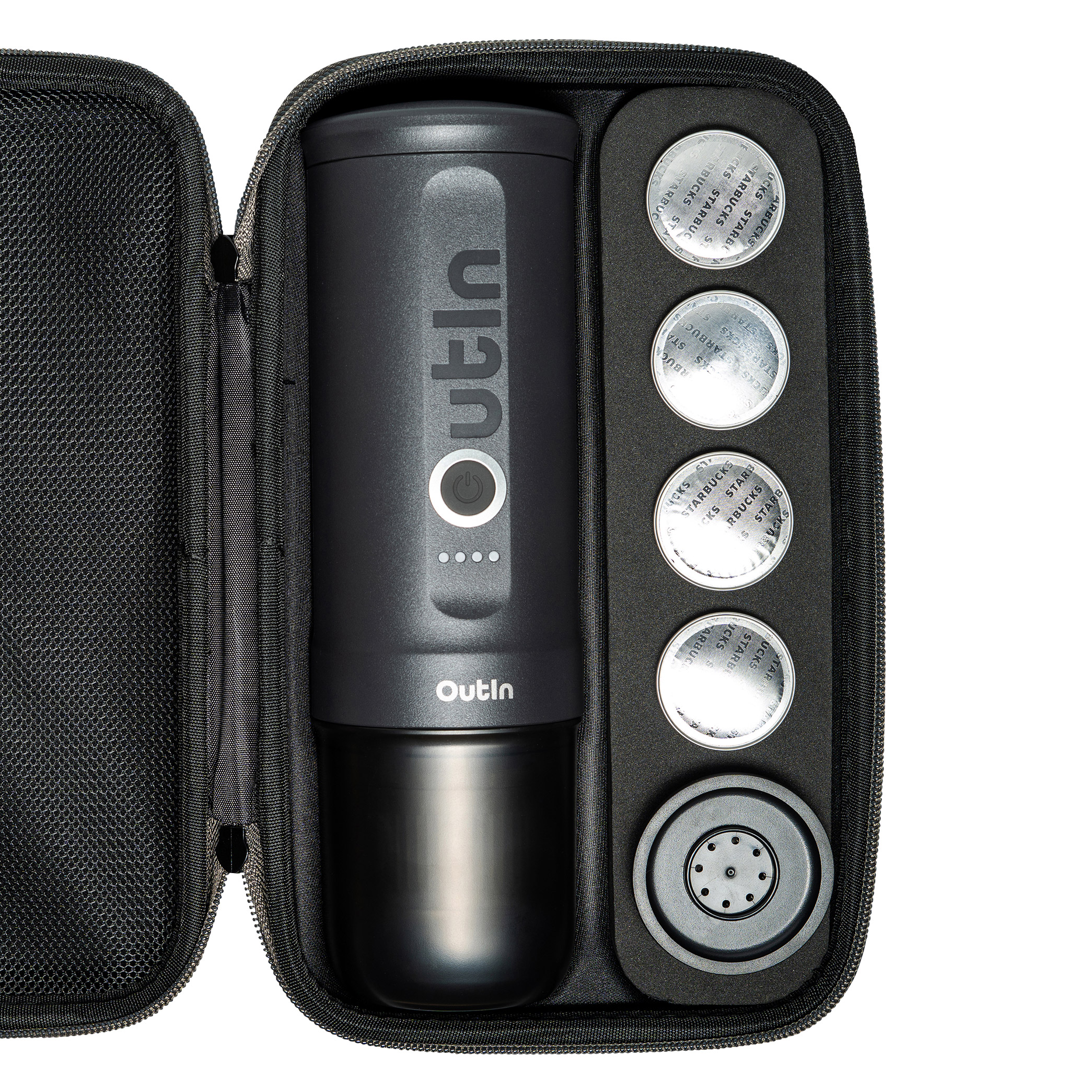 OutIn Nano Portable Espresso Machine Travel Kit | Costco