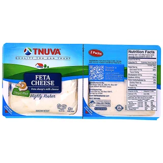 Tnuva Feta Cheese, 2 count