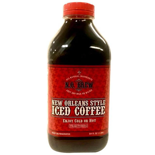 N.O. Brew New Orleans Style Iced Coffee, 64 fl oz