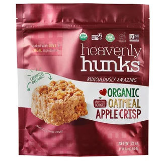 HEAVENLY HUNKS ORGANIC OATMEAL APPLE PIE 22 OZ