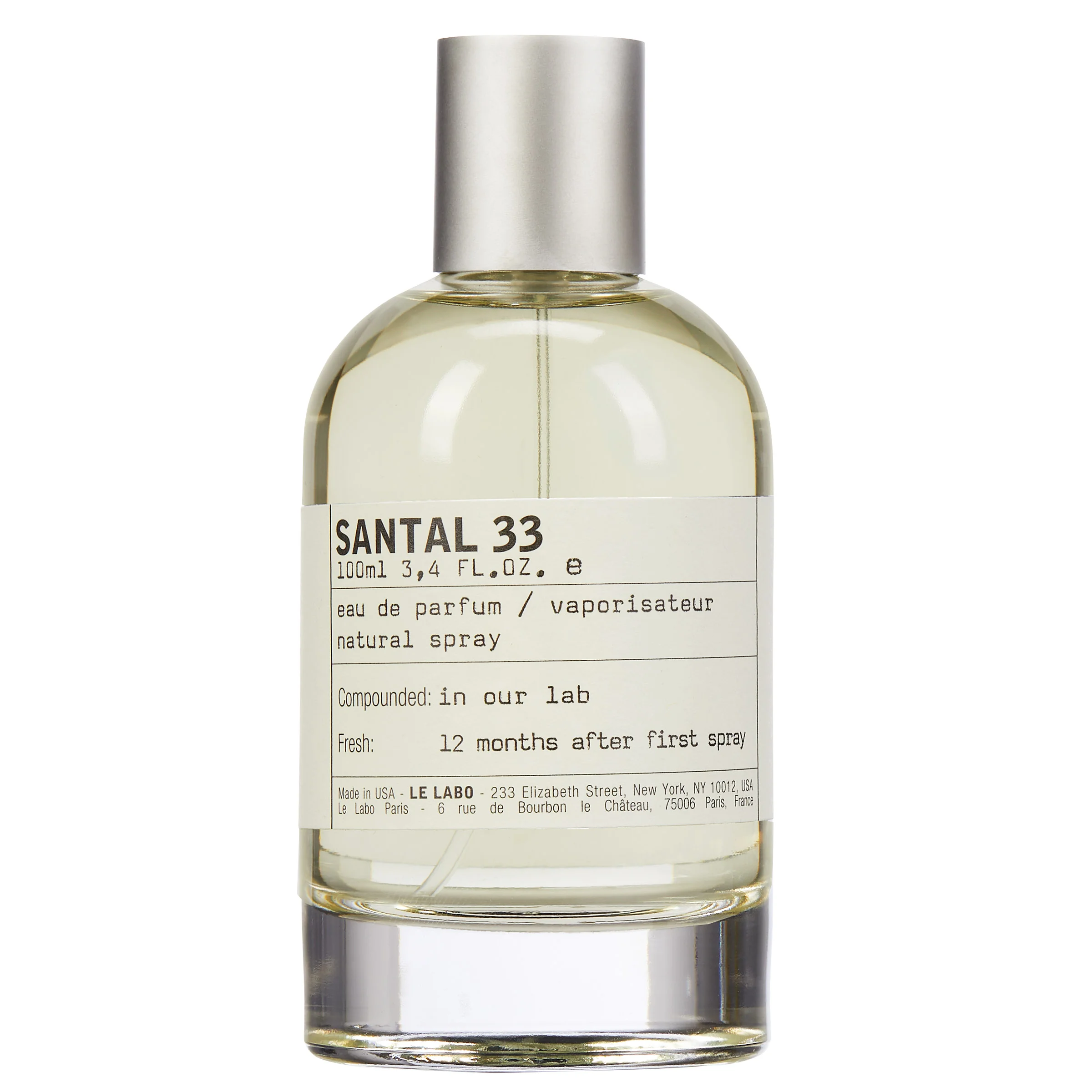 LELABO サンタル33 100ml Le Labo Santal 33 Eau de Parfum, 3.4 fl oz | Costco