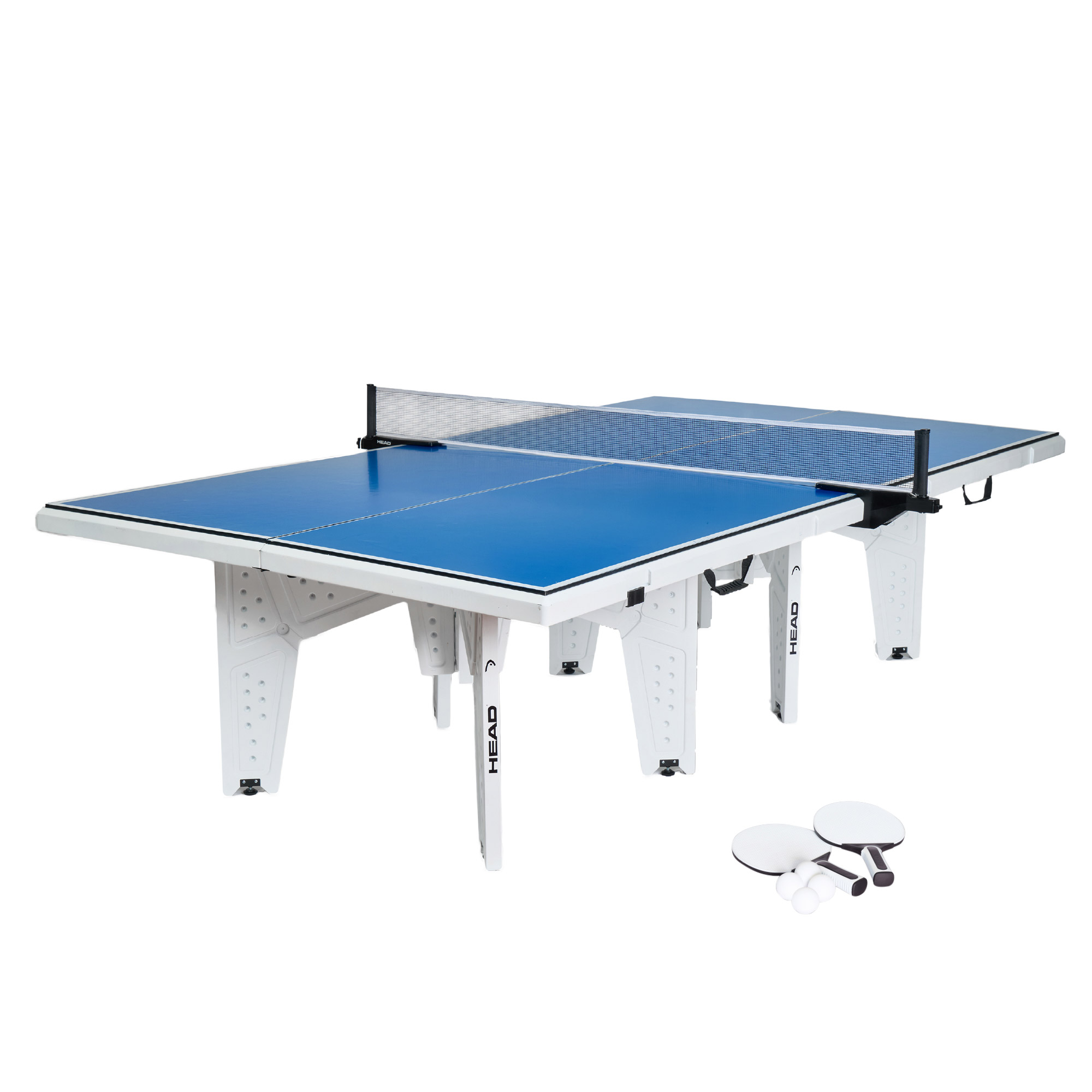 HEAD Easy Setup Outdoor Table Tennis Table Bundle