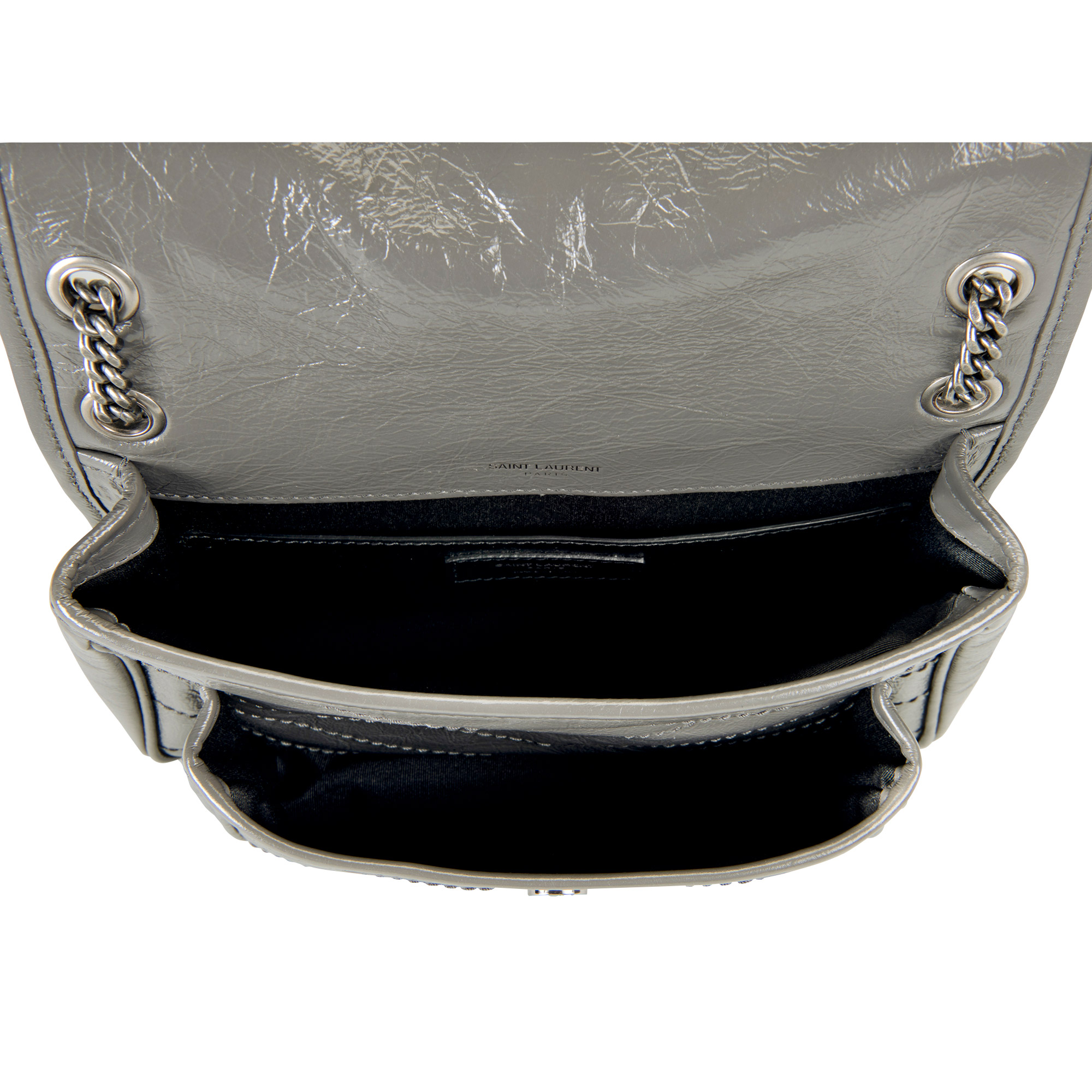 Yves Saint Laurent Sm Niki Vintage Crossbody, Storm | Costco
