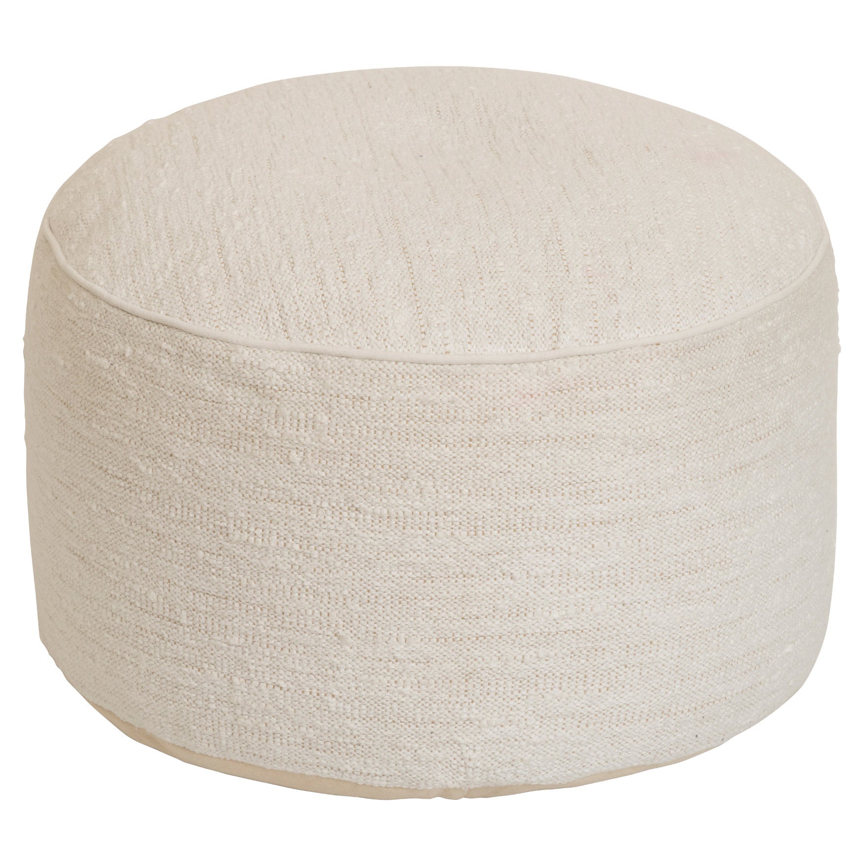 Boucle Round Pouf