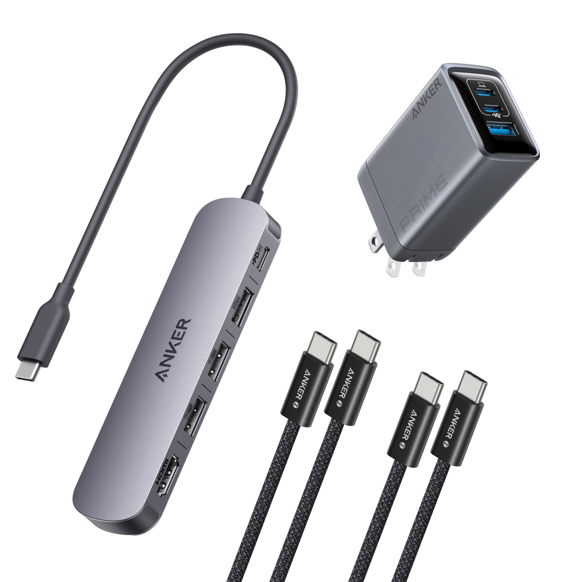 Anker Prime 100W Charger Bundle