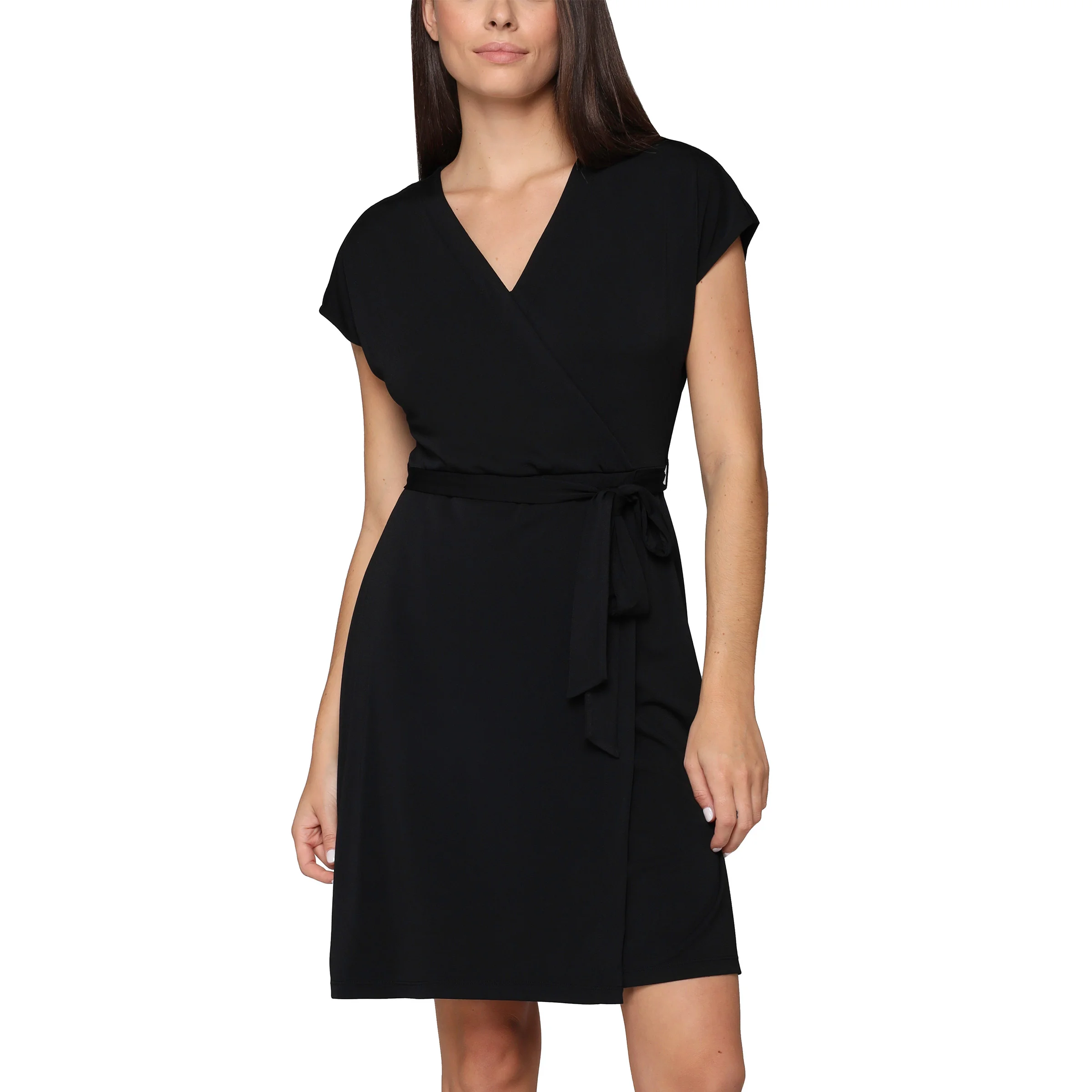 Nicole Miller Original Women's Faux Wrap Dress | Costco