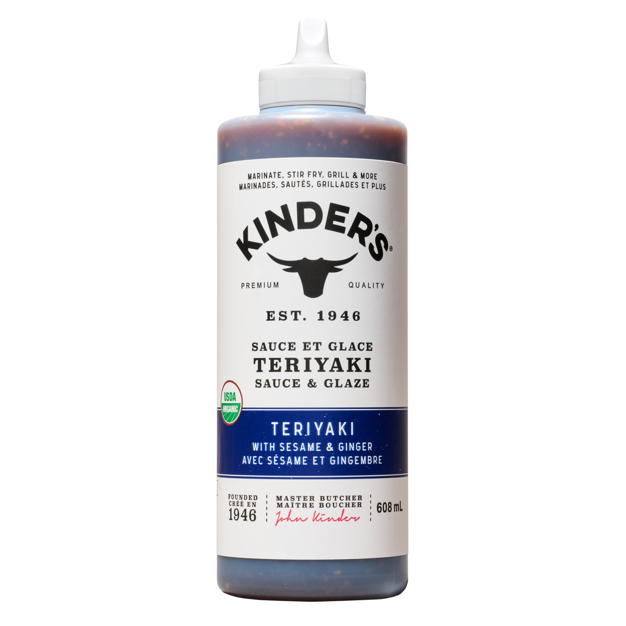 Kinders, Teriyaki Sauce, 608 mL