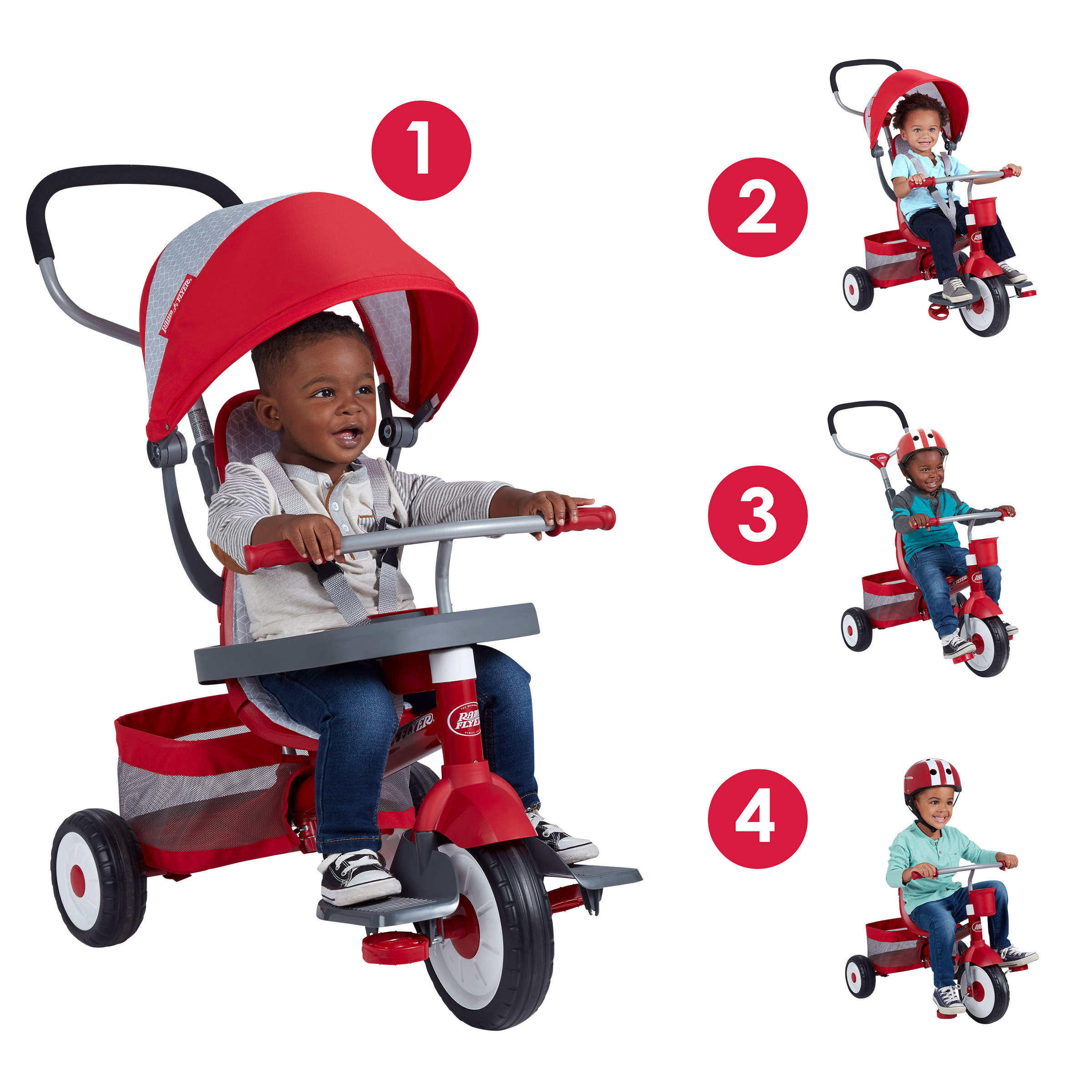 Radio Flyer 4 in 1 Stroll N Trike Costco
