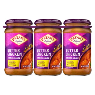 PATAK'S BUTTER CHICKEN SAUCE 3 PACK 15 OUNCES