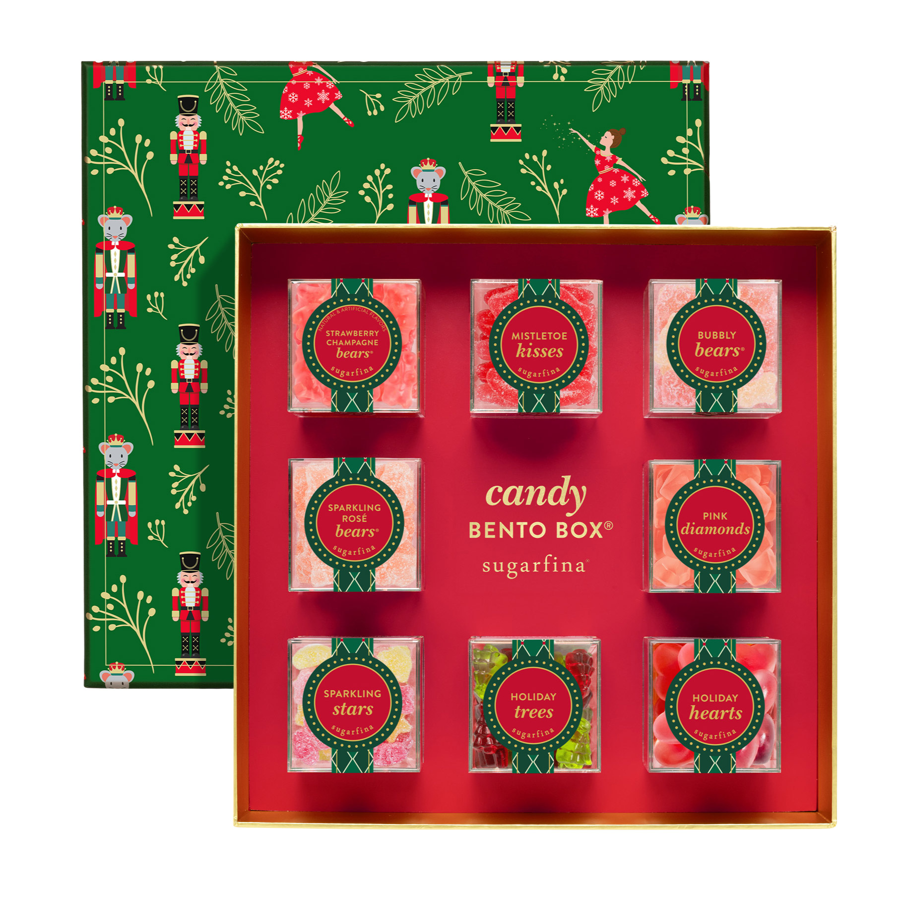 Sugarfina Winter Village and Nutcracker, 8 Piece Candy Bento Box 2