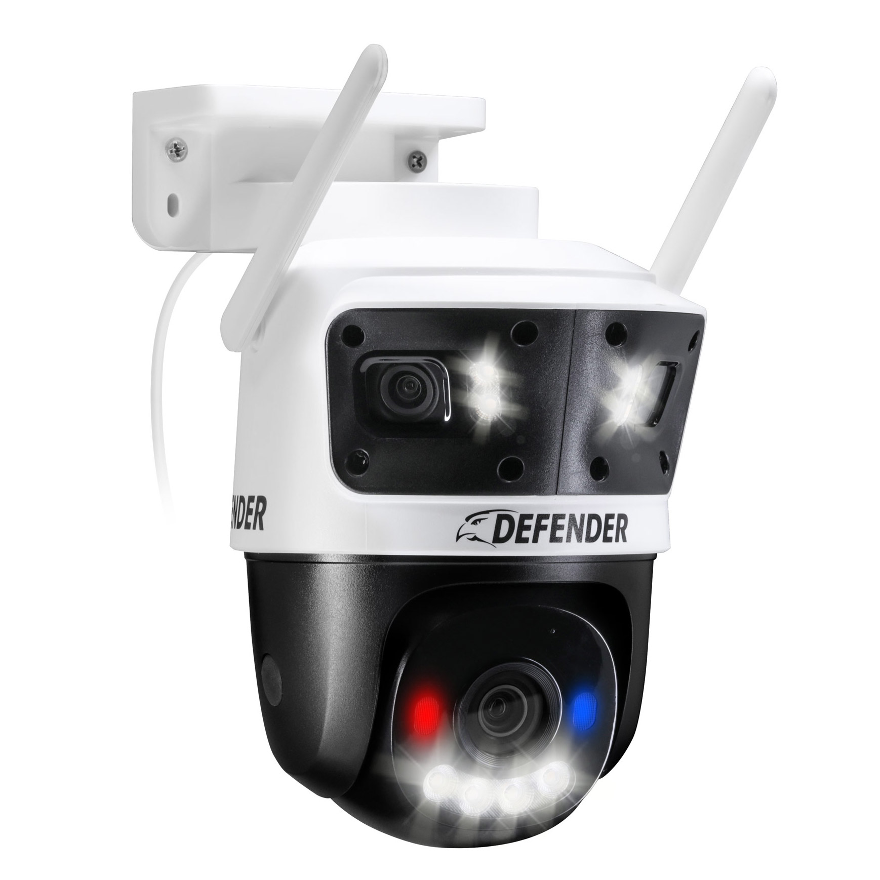 Defender 3K+ AI Tri-Lens PTZ WIFI Plug-in Wi-Fi Security Camera