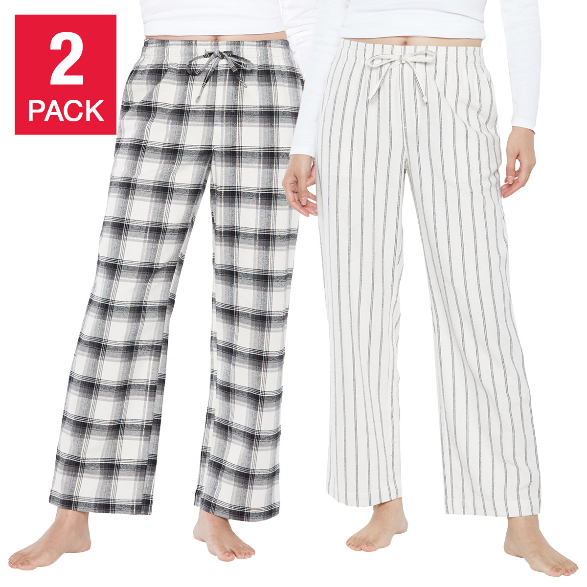 Gap Women's Flannel PJ Pant  2-pack