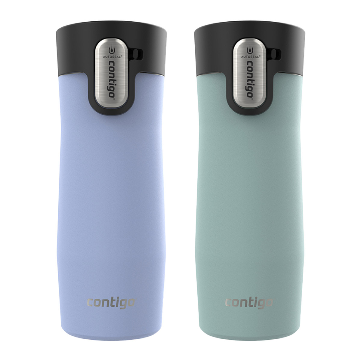 Contigo 473 mL(16 oz.) West Loop Travel Mug, 2-pack
