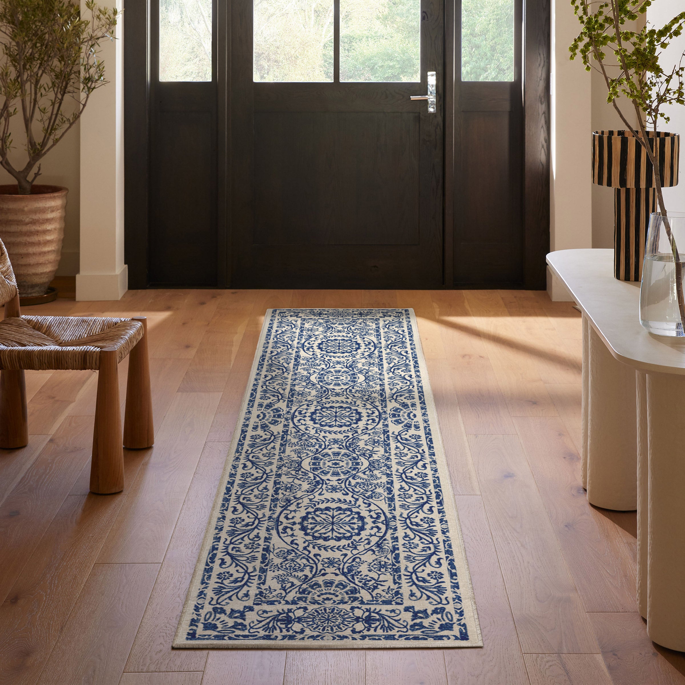 Ruggable Flatwoven Washable Delphina Runner Rug, 2' 6