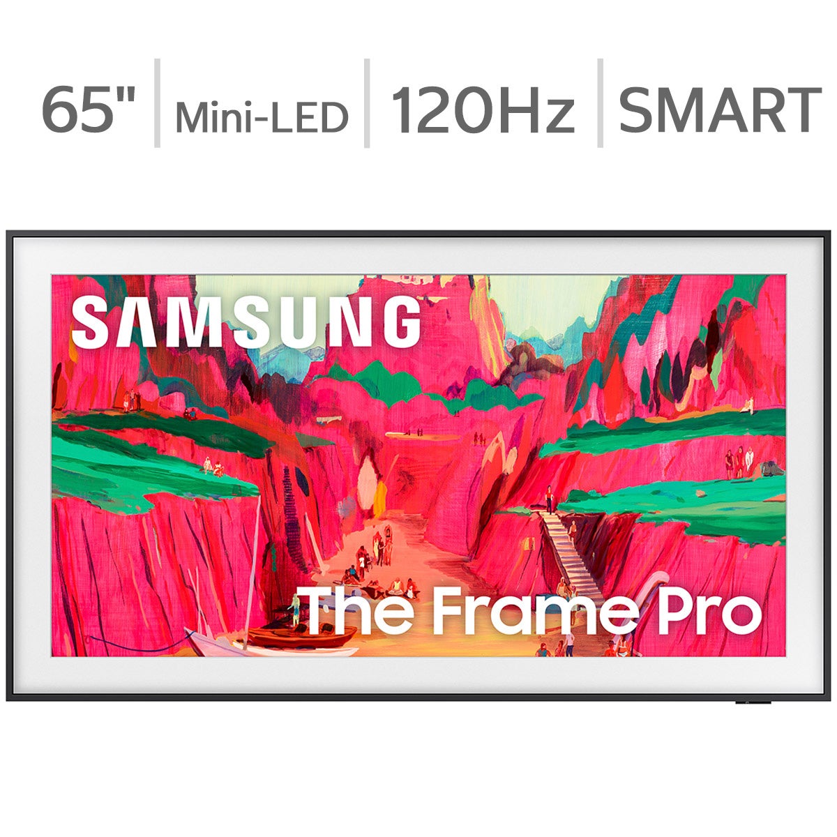 Samsung 65 Class - The Frame Pro Series - Neo QLED 4K Mini LED - Art Mode Vision AI Smart TV - Allstate 3-Year Protection Plan Bundle Included For 5 Y