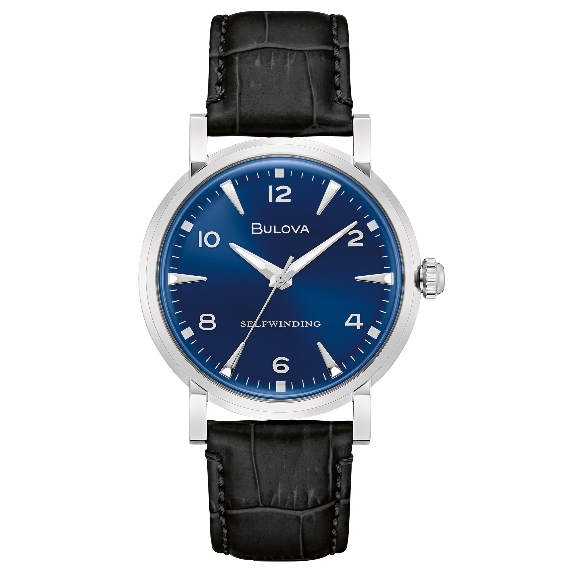 Bulova American Clipper Blue Dial Men's Watch