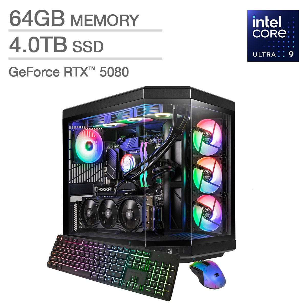 iBuyPower Y70 Gaming Desktop - Intel Ultra U9-285K 24 Cores iBuyPower Y70 Gaming Desktop - Intel Ultra U9-285K 24 Cores