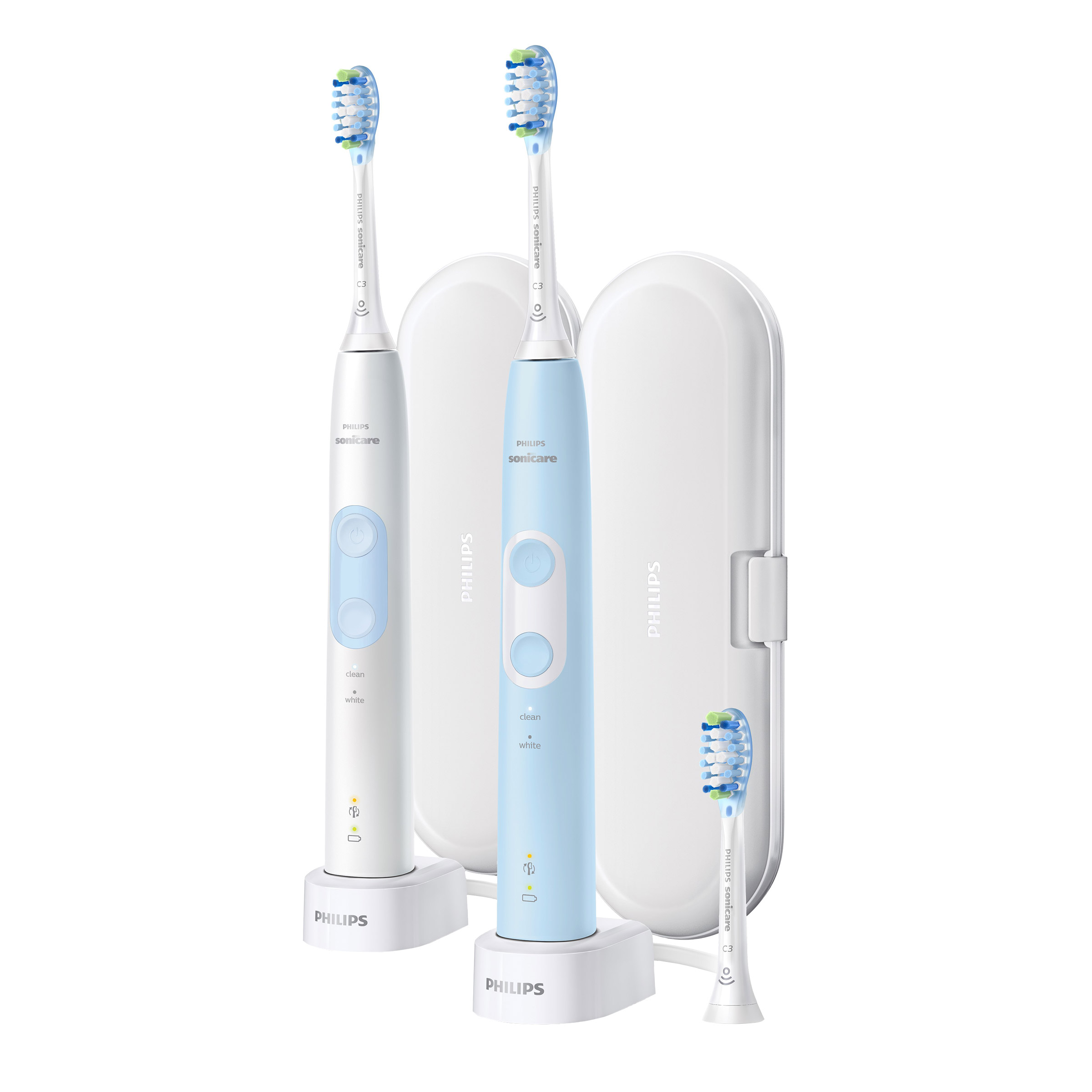 新品 PHILIPS Sonicare HealthyWhite + 本体2個