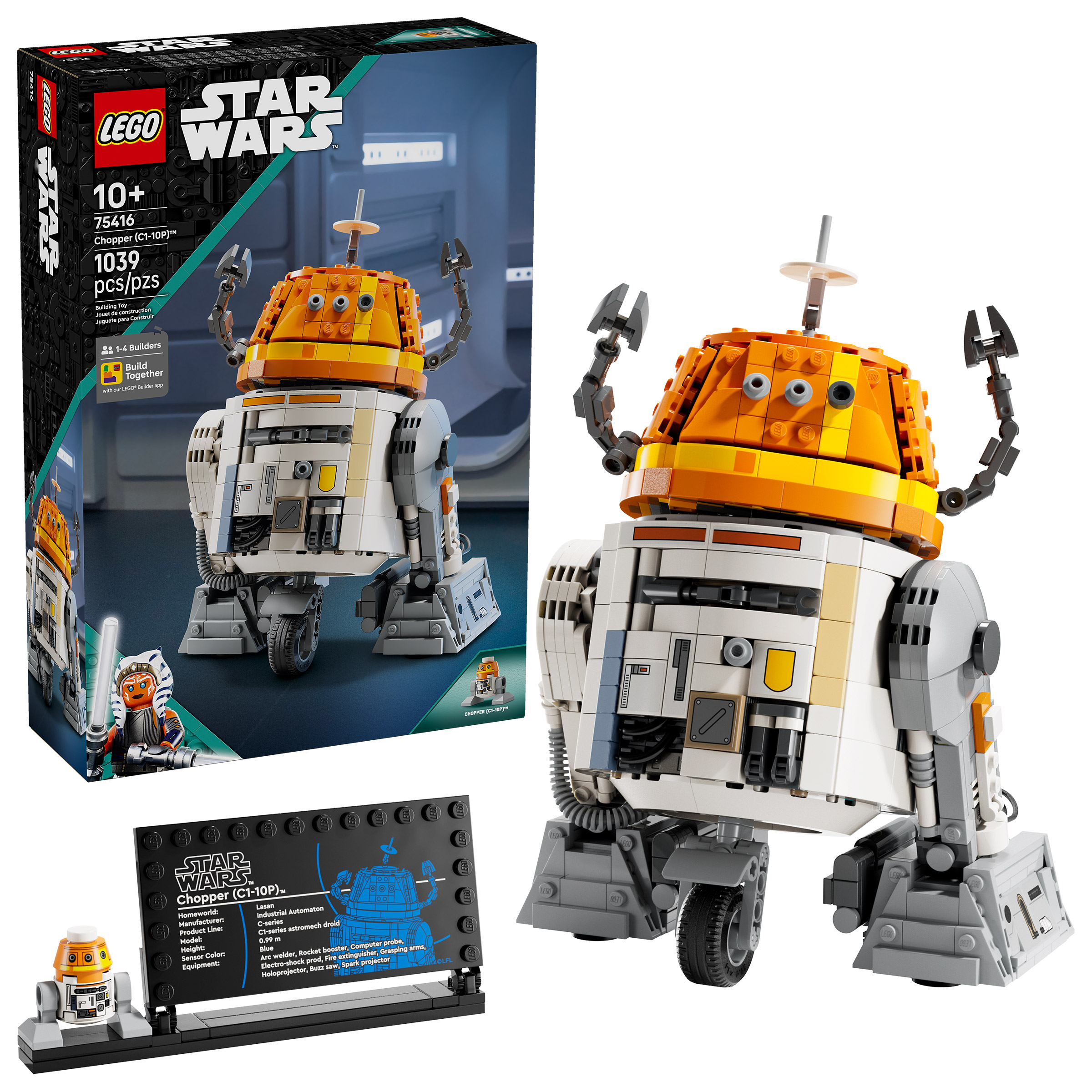 LEGO Star Wars: Ahsoka Chopper (C1-10P) Astromech Droid 75416