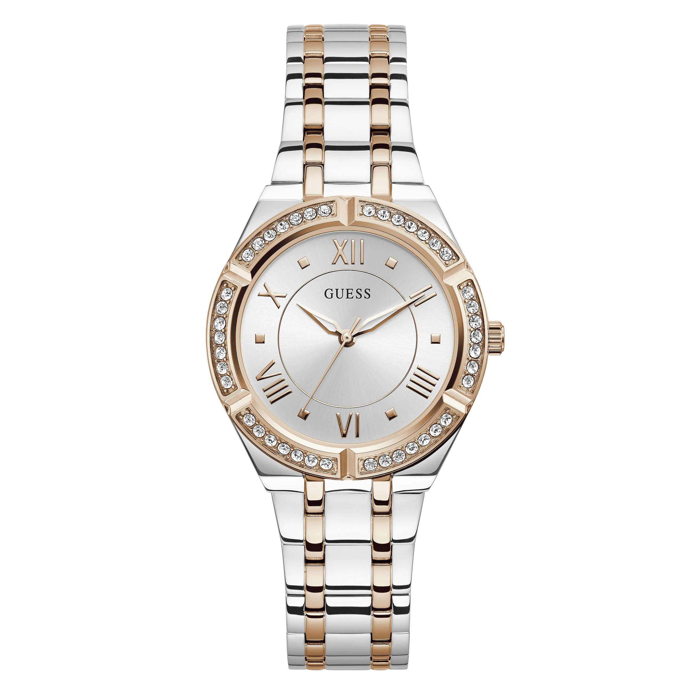 Guess Ladies Silver-Tone Dial Ladies Watch | Costco