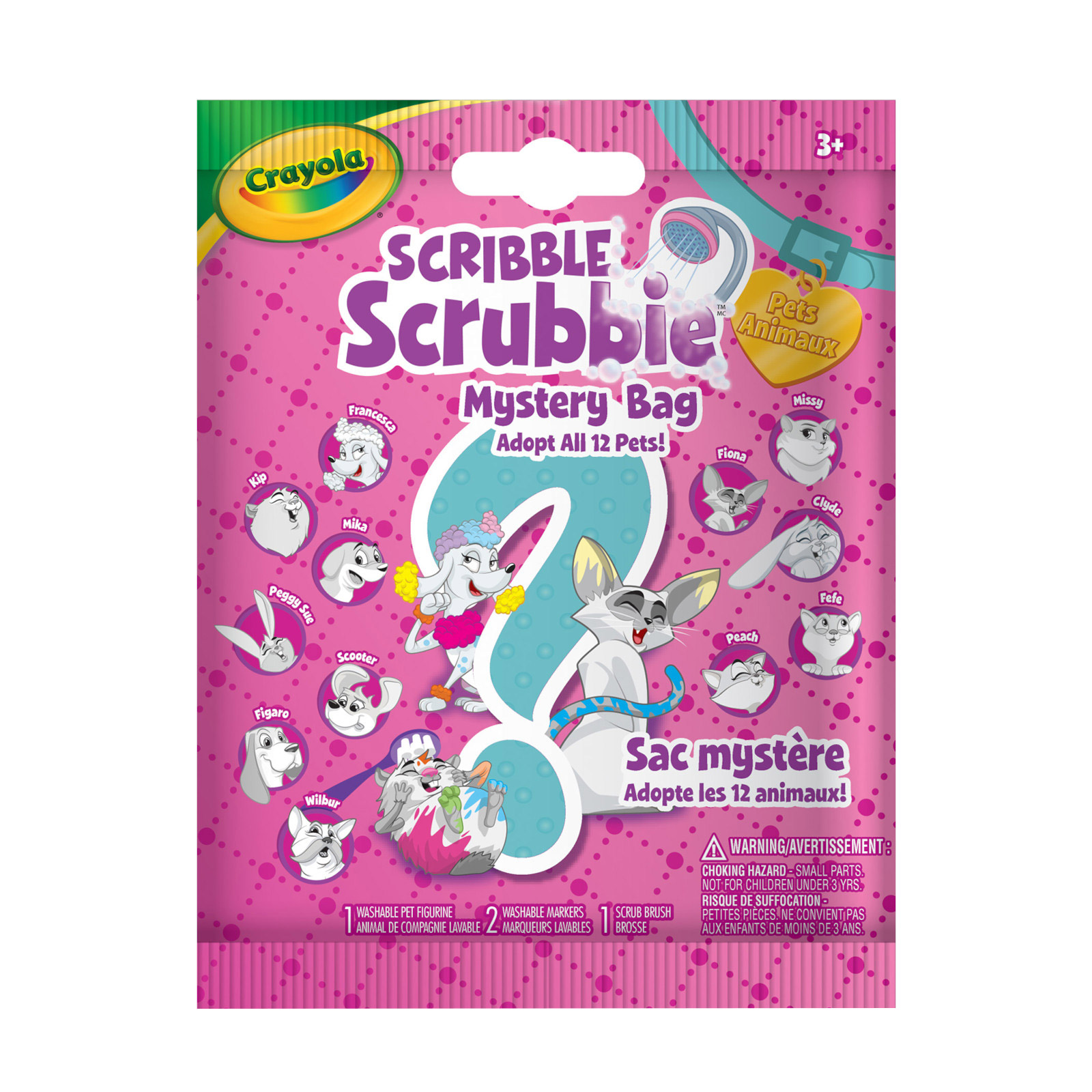 Crayola Scribble Scrubbie Mobile SPA Playset and Mystery Bag | Costco